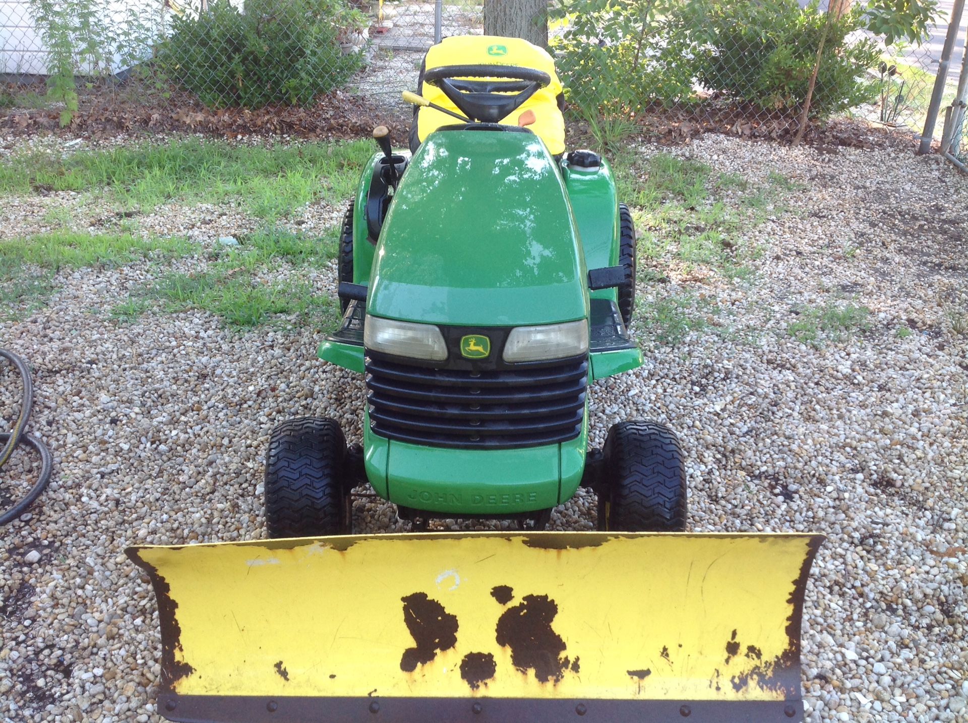 John Deere LT 150 tractor with 15 hp Kohler engine