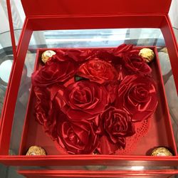 Roses With Chocolates 
