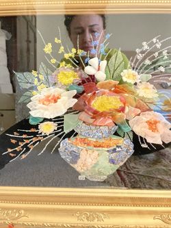 Semi Previous Stone Painting