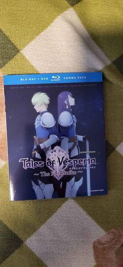 New! Tales of Vesperia: The First Strike Blu-ray DVD combo