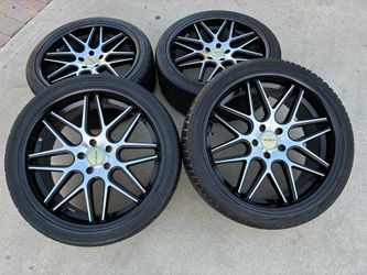 rims VERSUS black 5x114.3 wheels  Fits Infiniti M35 G35 G37 Q40 Accord Civic Mustang Lancer Altima Maxima Wrx Camry Mazda Scion Acura Lexus Kia Dodge 