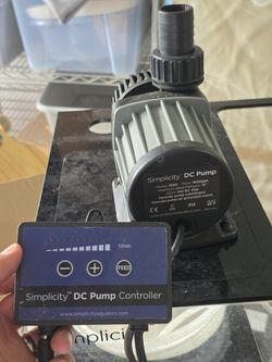 Simplicity DC PUMP 1600gph