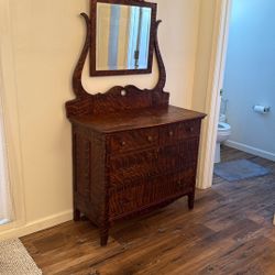 Refinished Antique  Dresser 
