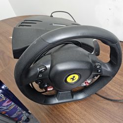 Gaming Steering Wheel And Peddle 