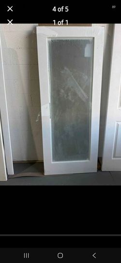 Interior clear door 28x80