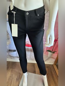 Two by Vince Camuto Black Skinny Ankle Pants