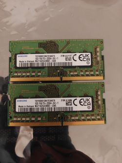 32GB (2x16GB) Samsung 3200mhz DDR4 SODIMM Laptop RAM