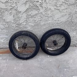 Bike rims fat tires