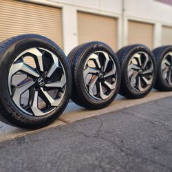 Wheels 17 5 Lugs Honda Stock