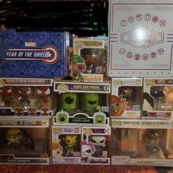 SDCC Funko Pops And Exclusives