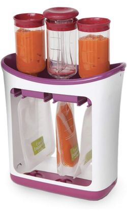 Brand New Infantino Pouch Station With 50 Squeeze Pouches