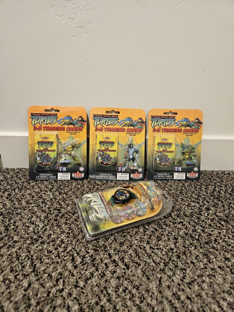 2K3 Ninja Turtles Lot (TMNT, Cards)