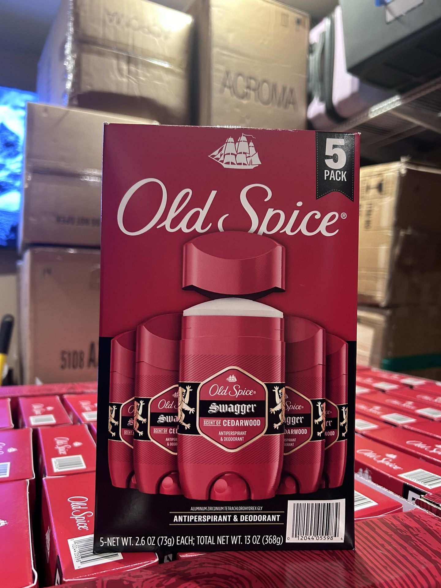 OLD SPICE DEODORANTS 5PK