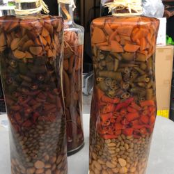 Infuse Decorative Kitchen Glass Bottles 