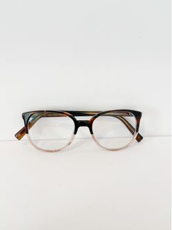 Warby Parker eyeglasses frame with hard case