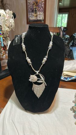 Peggy Graham Limited Piece Rose Necklace
