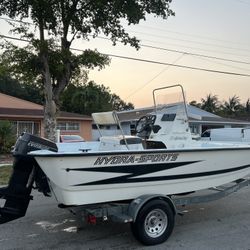 1995 HYDRA  SPORT SKIFF 19ft