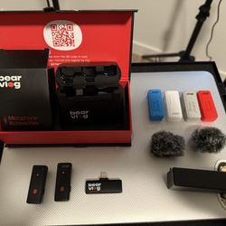bear vlog wireless microphone