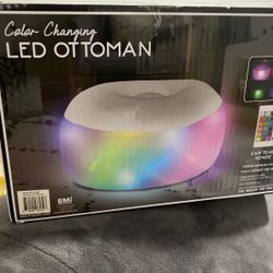 Glow Decor Led Ottoman 