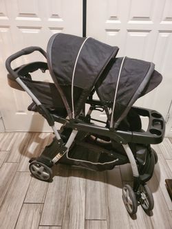 Double Stroller,  Color:Black 