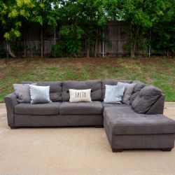 FREE DELIVERY Gray Sectional Couch
