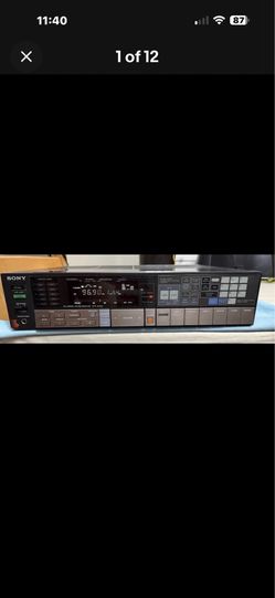 Vintage  Sony STR-AV560 FM/AM Stereo Receiver Made In Japan Tested
