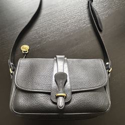 Dooney & Burke Black Leather Handbag