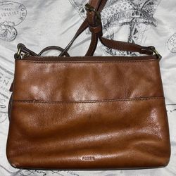 Fossil Fiona small leather crossbody bag