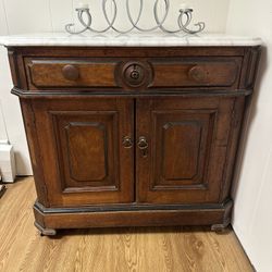 Victorian Marble Top Wash Stand