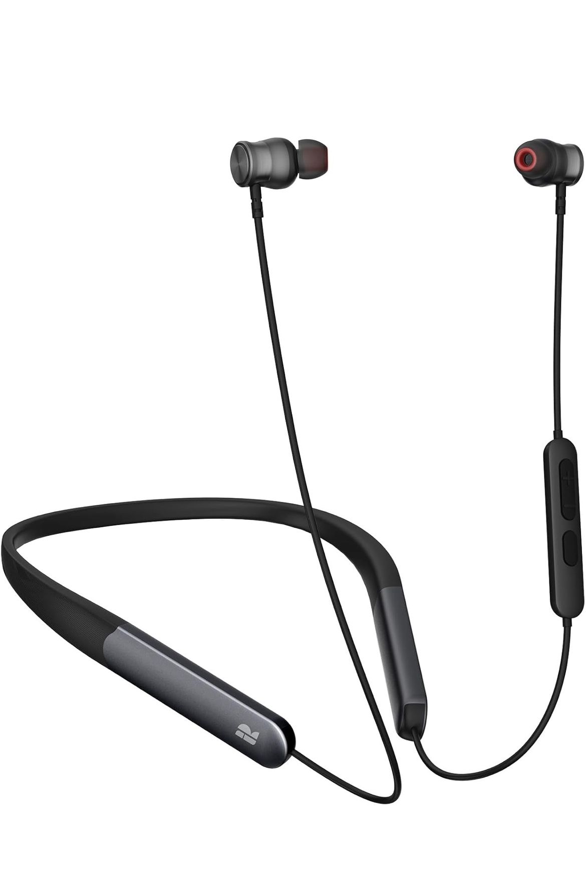 Rythflo Bluetooth Headphones Wireless Bluetooth Earbuds in-Ear Magnetic Neckband Earphone 150H Playtime, w/Mic, IPX7 Sweatproof, Deep Bass Headset, fo