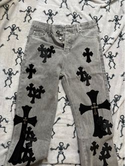 Chrome heart jeans