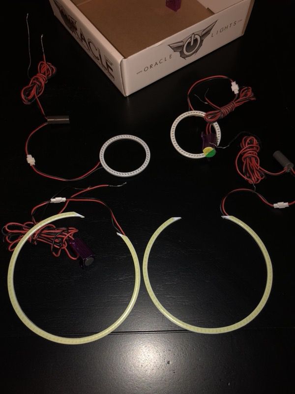 Various Oracle Plasma Halos for 2007 Dodge Charger