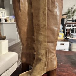 Nine West Leather Uppers Boots
