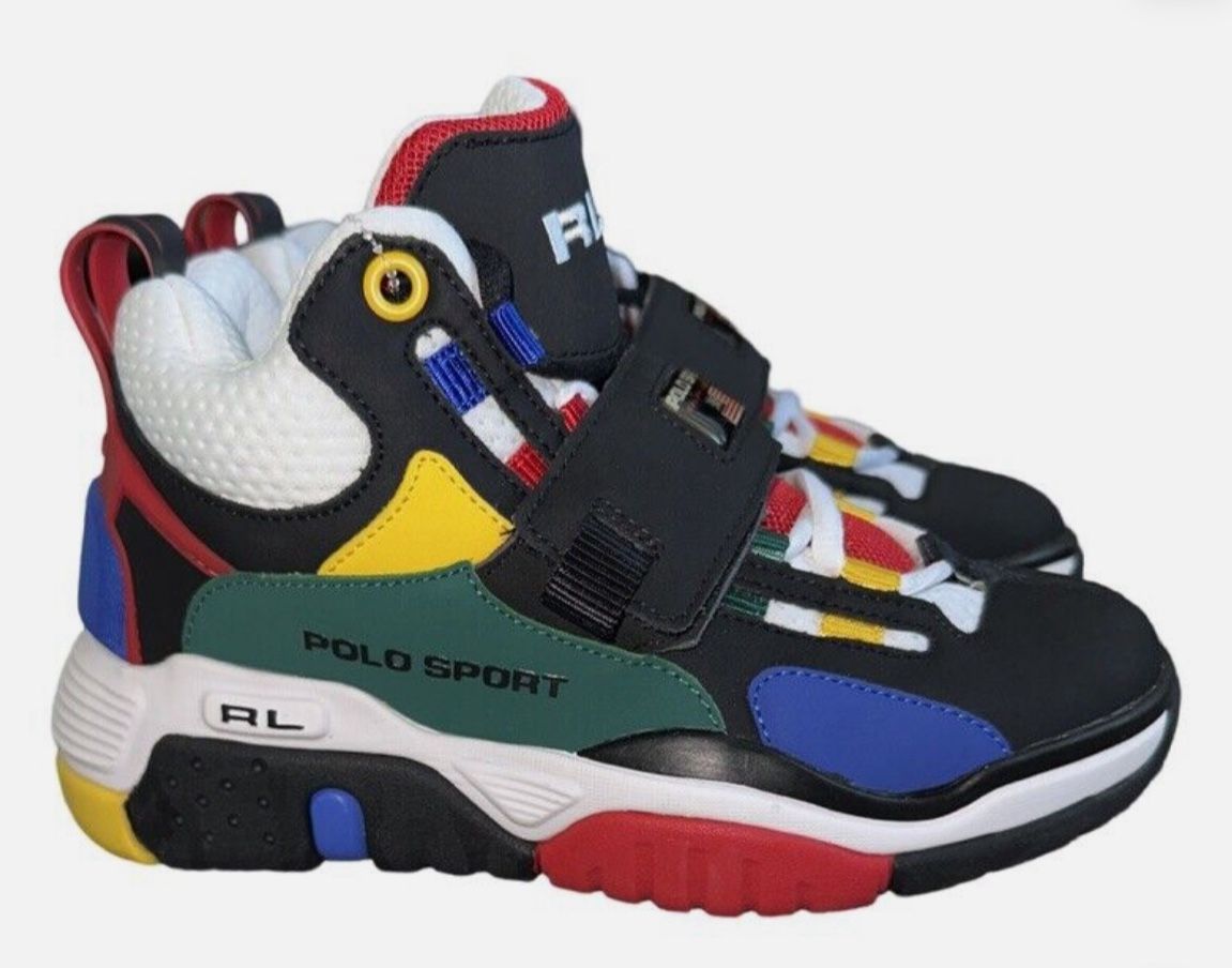 POLO SPORT RALPH LAUREN MULTICOLOR COLORBLOCKSNEAKERS RF103338/PS 100 BOYS 7