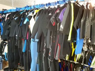 Wetsuits ... Tons of Wetsuits!