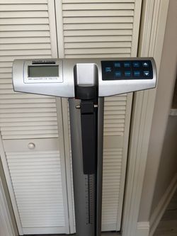 Health o meter Professional Digital Scale with Height Rod