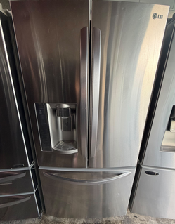LG French Door Fridge – Stainless, Ice & Water
