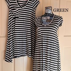 Rue21 Two striped dresses