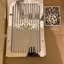 Chrome Radiator Guard & Voltage Guard