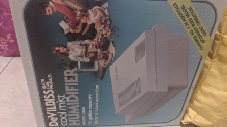 Cool mist humidifier