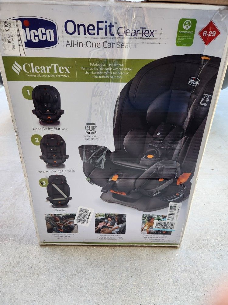 Chicco Onefit Cleartex All In One Car Seat