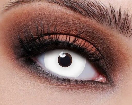 Crazy Contacts  White Monzun