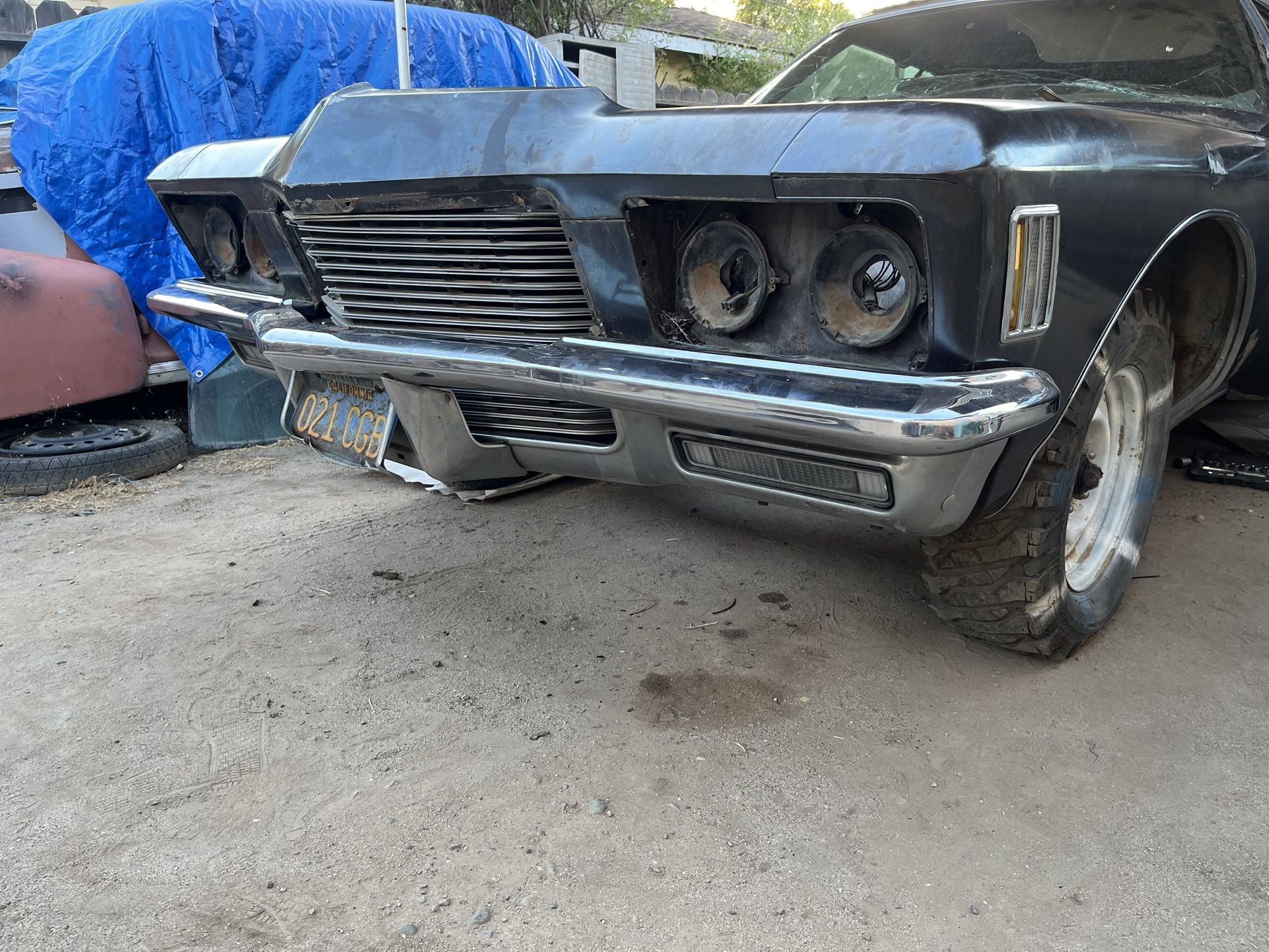 71 Buick Riviera Front Bumper
