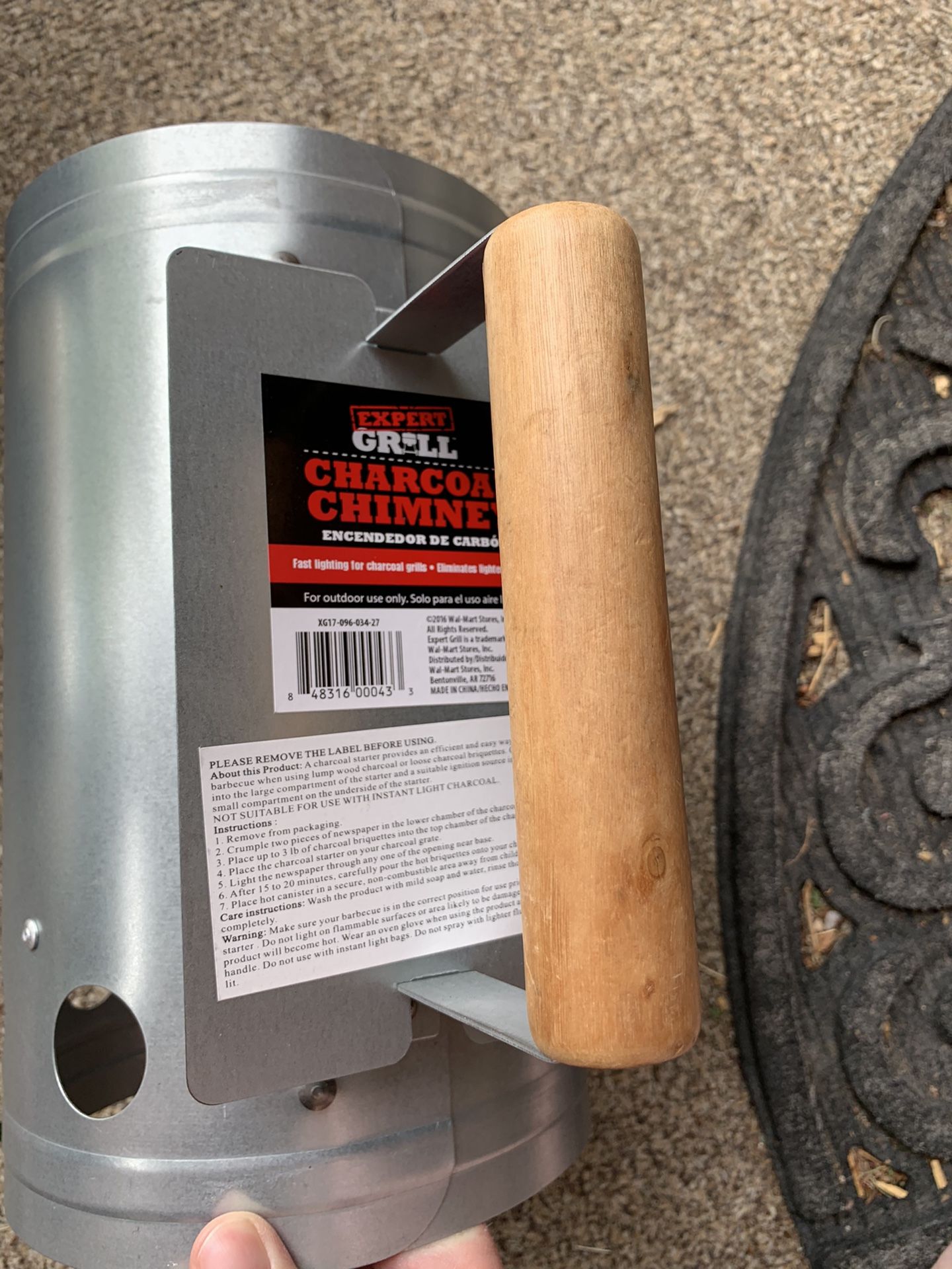 Charcoal Chimney - brand new