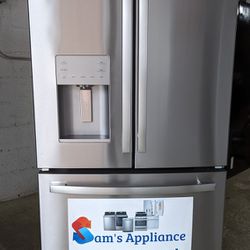 GE; French Doors Refrigerator 90 Days Warranty.