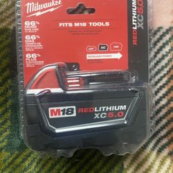 Milwaukee M18 5.0 Battery