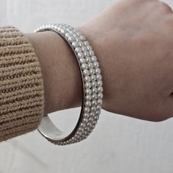 Imitation Pearl Bracelet 