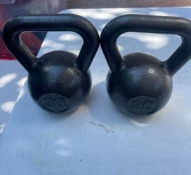 Athletic Works 30lb Kettlebell, Casting Iron, Durable