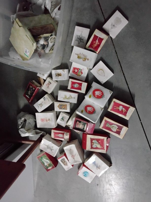 Assortment Of Hallmark Collectible Ornaments