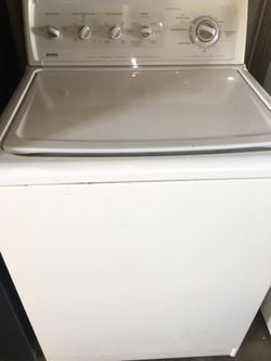 Kenmore washer
